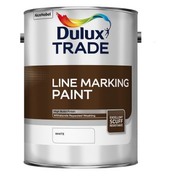 Dulux Trade Line Marking Paint White 5l
