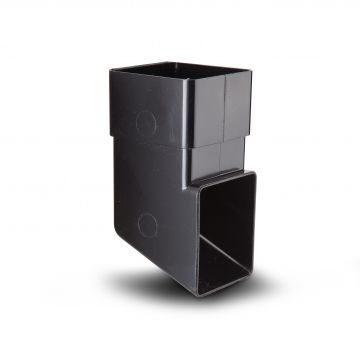 Polypipe Rs228 Pipe Shoe Sq Black