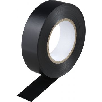 Luceco Insulation Tape 19mm x 20m Reel Black
