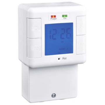 Digital Weekly Immersion Heater Timer 240v