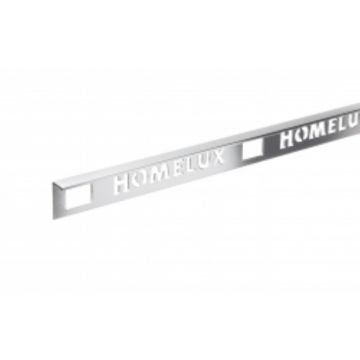 Tile Trim Straight Edge Silver 8mm x 2.5m