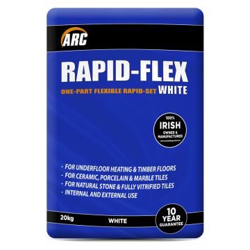 ARC Flexible Rapid Set 20kg White (Blue Bag)