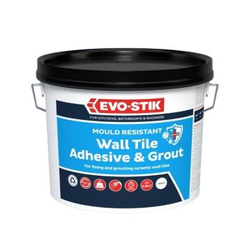 Evo-Stik Waterproof Adhesive Grout Economy Mould Resistant