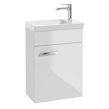 Charm Wall Hung Vanity Unit 450mm Gloss White