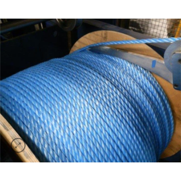 220m x 8mm Blue Polypropylene Rope
