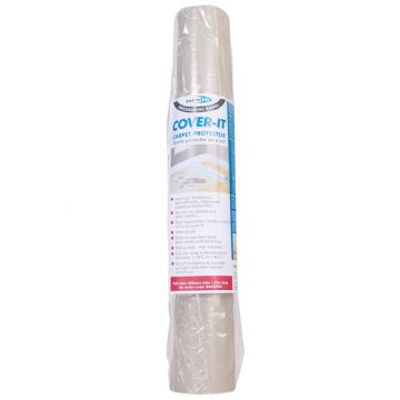 Bond-It Carpet Prot. Roll Clear 25m