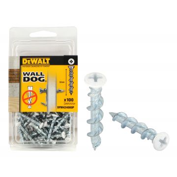 Dewalt Walldog Pan 32mm White 100/box