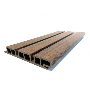 Ultrashield Walnut Cladding 196 x 25 x 2700mm Contemporary Cladding
