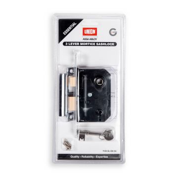 Union Y-Es 2.5" Ch Mortice Lock