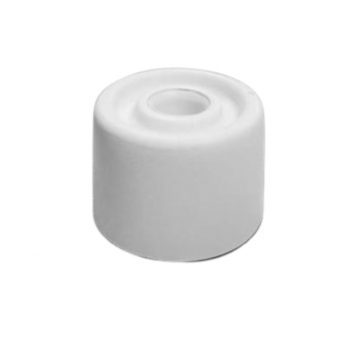 Door Stop Plastic White (2)