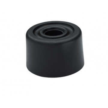 Door Stop Plastic Black (2)
