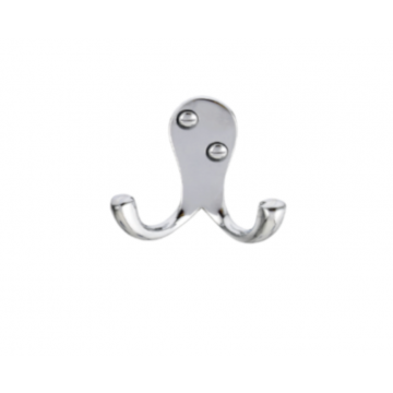 Robe Hook Chrome Twin (1)