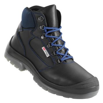 Sixton Illinois S3 Leather Safety Boot - Black - Size 11
