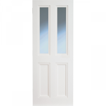Indoors Claremont Bevelled Clear Glass Door - 78 Inch x 28 Inch (1981mm x 711mm)