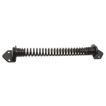 Gate Spring 10in Black