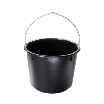 Black Mortar Bucket Industrial 20 Ltr