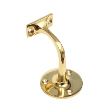 Handrail Bracket Brass 2 1/2"