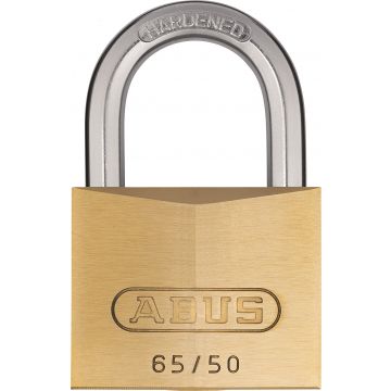 Abus 65/50 High Quality Padlock - Brass - 50mm 