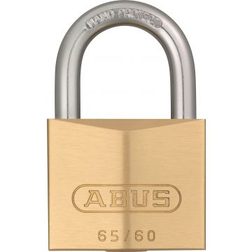 Abus 65/60 High Quality Brass Padlock - 60mm
