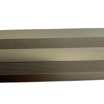 Trojan Self Adhesive Uni-Coverstrip 0.9m Brushed Silver