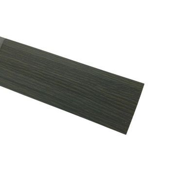 Self Adhesive Uni-Coverstrip 2.7m Titanium Oak (Dk Grey) Trojan