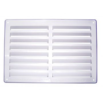 9" x 9 Plastic Louvre Vent
