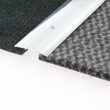Trojan Coverstrip Flat 38mm 2.7m (9') Silver
