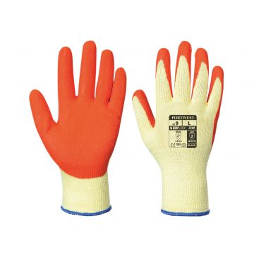 Portwest A109 Grip Glove Yellow Orange Xl10