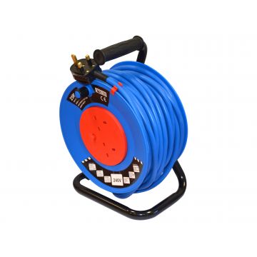 Raven Cable Reel 25m x 220v 2 Out 2.5
