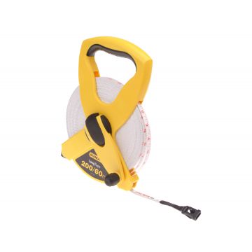Stanley 60m/200ft Open Fibreglass Tape