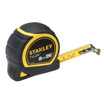 Stanley 8m/26ft Tape Uncarded