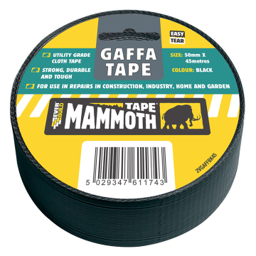 Everbuild Mammoth Gaffa Tape Silver 50mm x 45m
