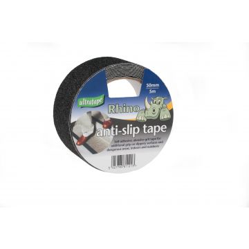 Ultratape Safe Grip Non-Slip Tape 50mm x 5m Black Ul213