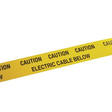 Underground Warning Tape Electrical Cable Below 150mm x 365m