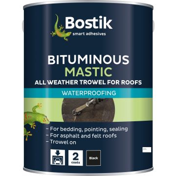 Bostik Bituminous Mastic - 2.5L (3.5kg)