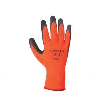 Portwest Thermal Grip Glove A140 Orange Black L9
