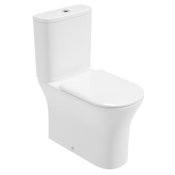 Peña Fully Shrouded Comfort Height Close Coupled Rimless Pan