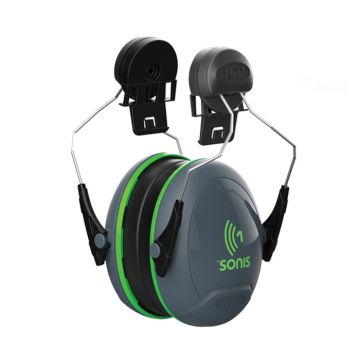 Sonis 1 Helmet Mounted Ear Def Snr26 Green