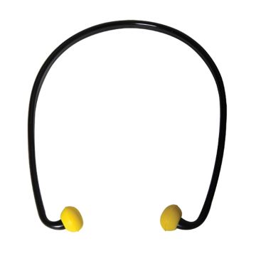 Pu Foam Soundstopper Ear Plugs C/ W Black Band Snr 21