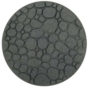 MultyHome Round River Rock Stepping Stone 460 x 460 x 22mm – Grey