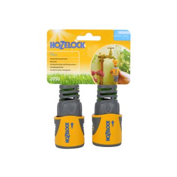 Hozelock Hose End Conn Twin Pack