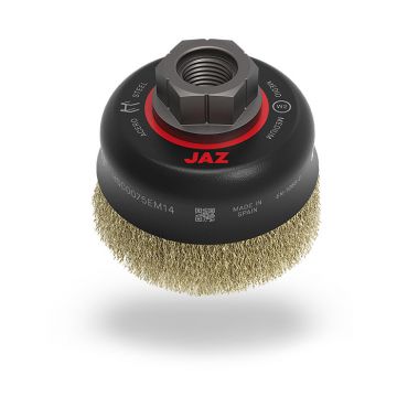 Jaz Wire Cup Brush Crimped 75xm14 x 2