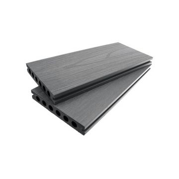 Teranna Evershield Composite Decking Board Silver Grey - 140mm X 22mm X 3.6m