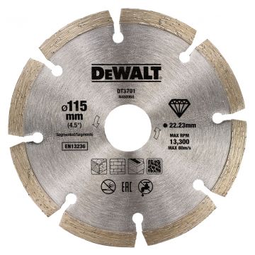 Dewalt Twin Pack Diamond Blade Wheel - 115mm