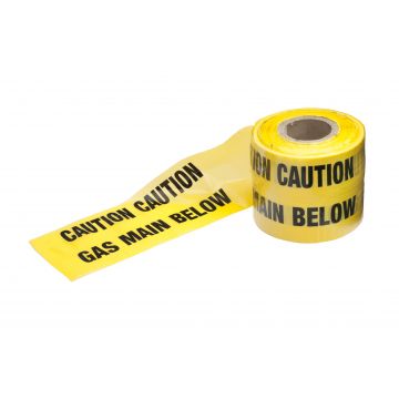 Underground Warning Tape Gas Main Below 365m