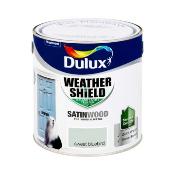 Weathershield Exterior Satinwood Sweet Bluebird 2.5l