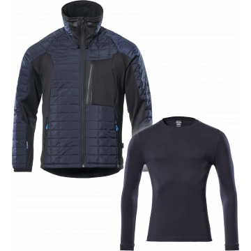 Mascot Advanced Thermal Jacket & Free Long Sleeve T-Shirt  - Size Large