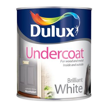 Dulux Undercoat Brilliant White 750ml