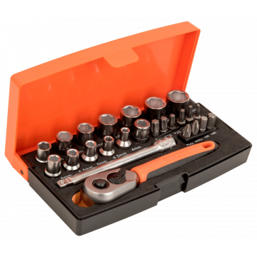 Bahco 1/4 Inch 25 Piece Socket Set