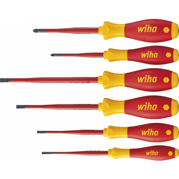 Wiha Screwdriver Set Slimtech Mixed VDE 6 Piece 1354